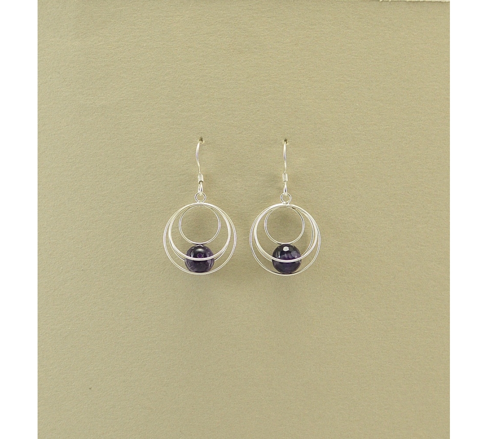 JE325 Amethyst Earring JE325 Amethyst Earring