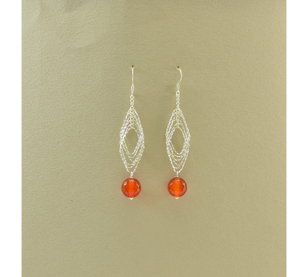 JE307 Carnelian Earring JE307 Carnelian Earring