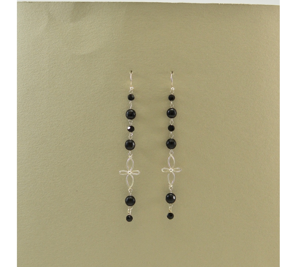 JE302 Black Onyx Earring JE302 Black Onyx Earring