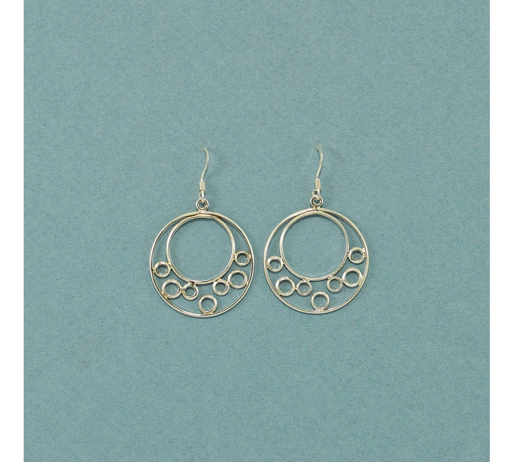 S0365 Plain Silver Earring S0365 Plain Silver Earring