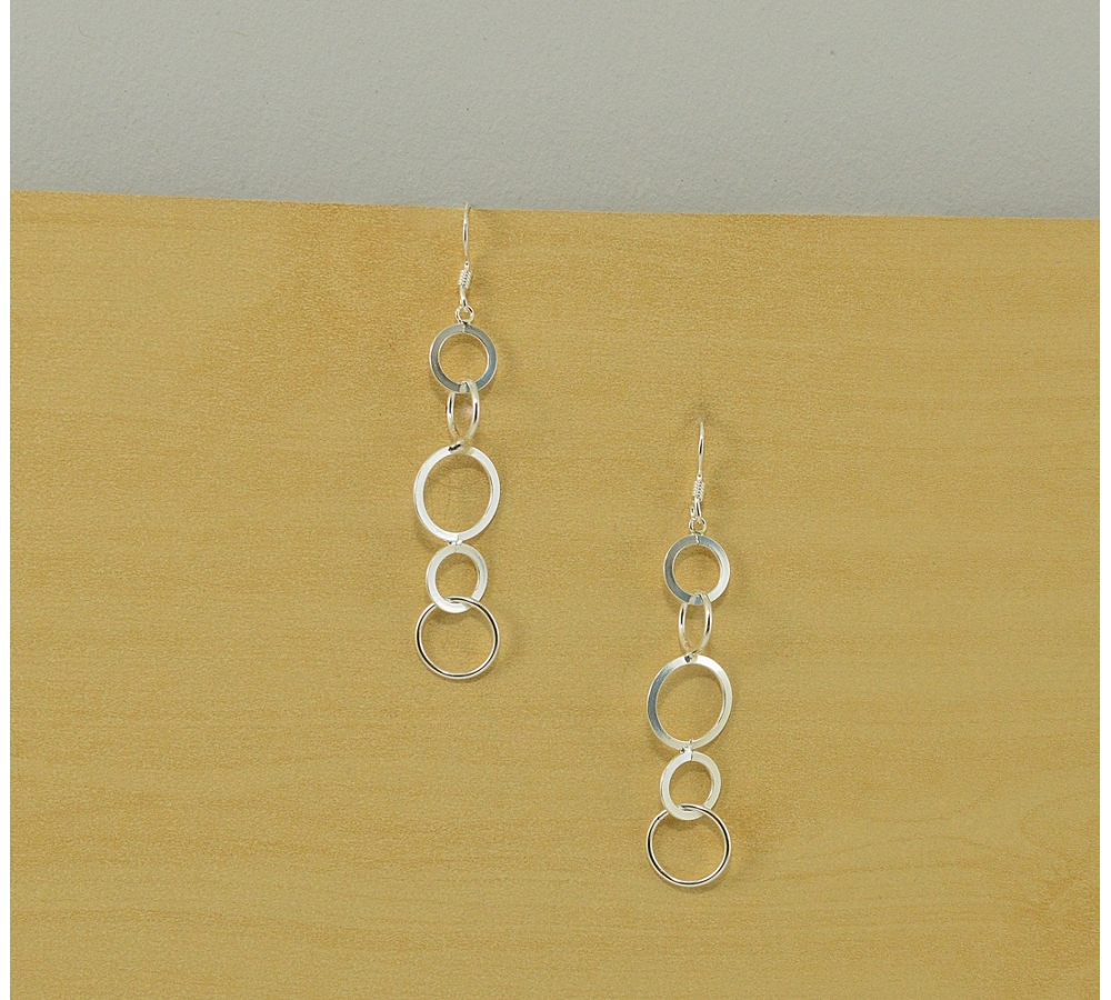 S0363 Plain Silver Earring S0363 Plain Silver Earring