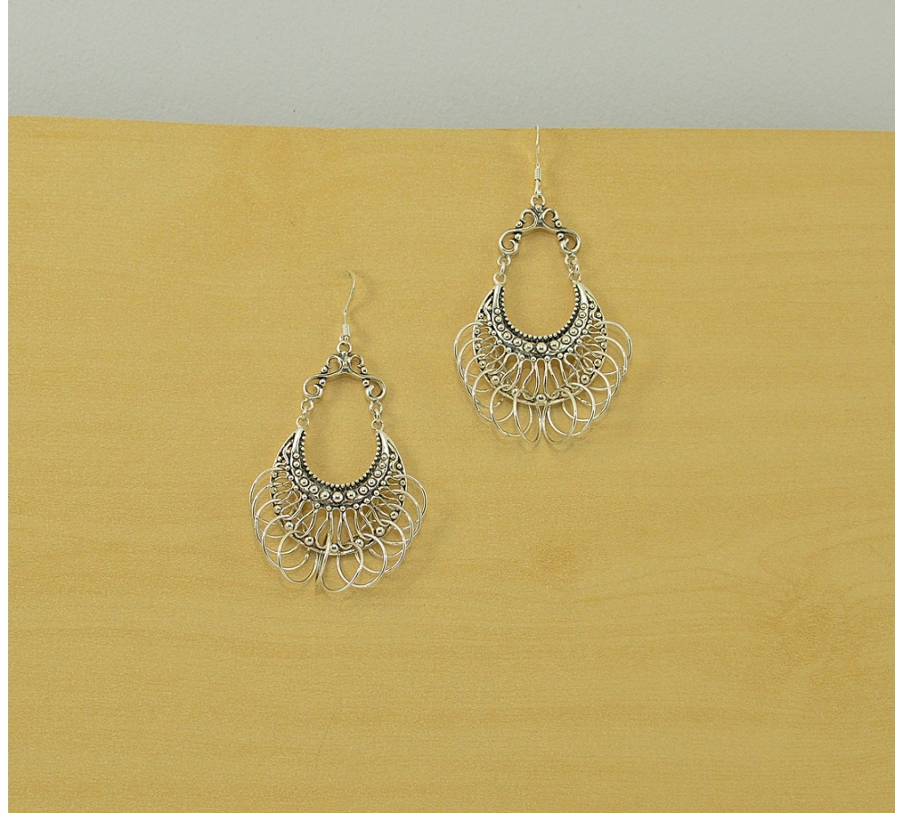 S0362 Plain Silver Earring S0362 Plain Silver Earring