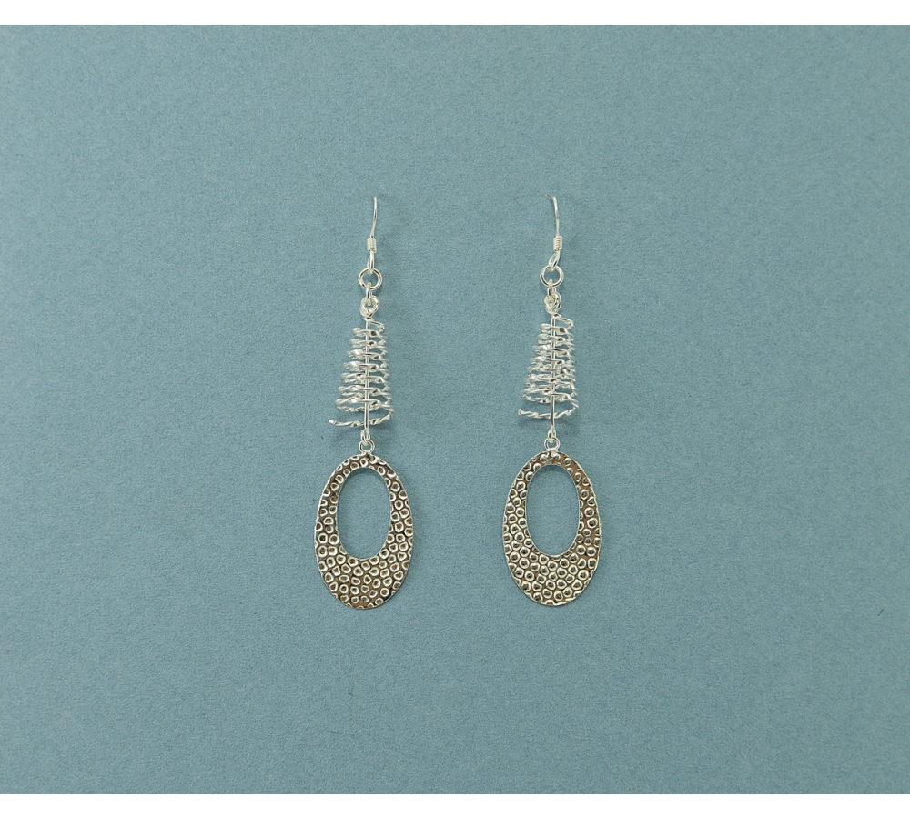 S0361 Plain Silver Earring S0361 Plain Silver Earring