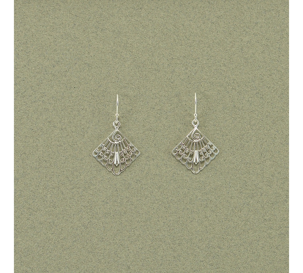 S0360 Plain Silver Earring S0360 Plain Silver Earring