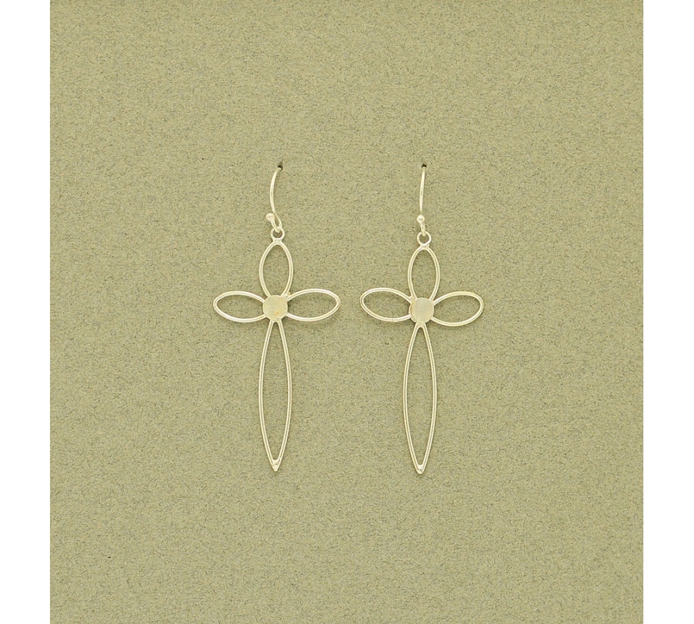 S0357 Plain Silver Earring S0357 Plain Silver Earring