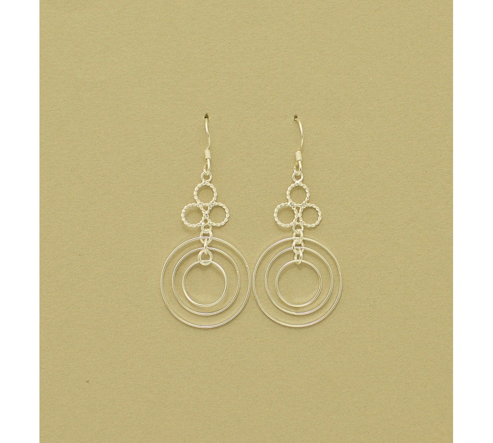 S0355 Plain Silver Earring S0355 Plain Silver Earring
