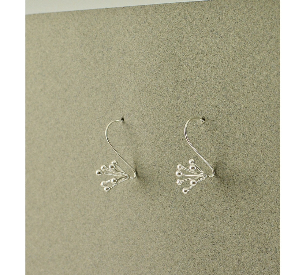 S0353 Plain Silver Earring S0353 Plain Silver Earring