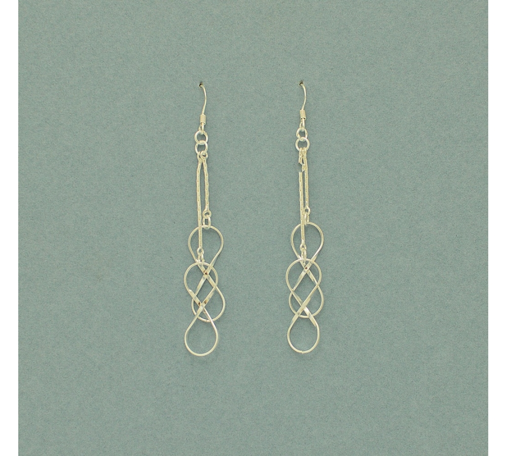 S0350 Plain Silver Earring S0350 Plain Silver Earring