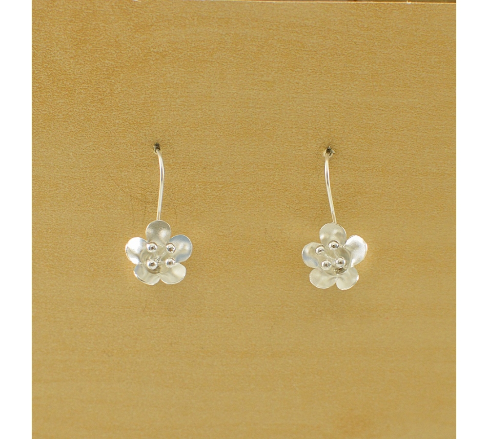 S0346 Plain Silver Earring S0346 Plain Silver Earring