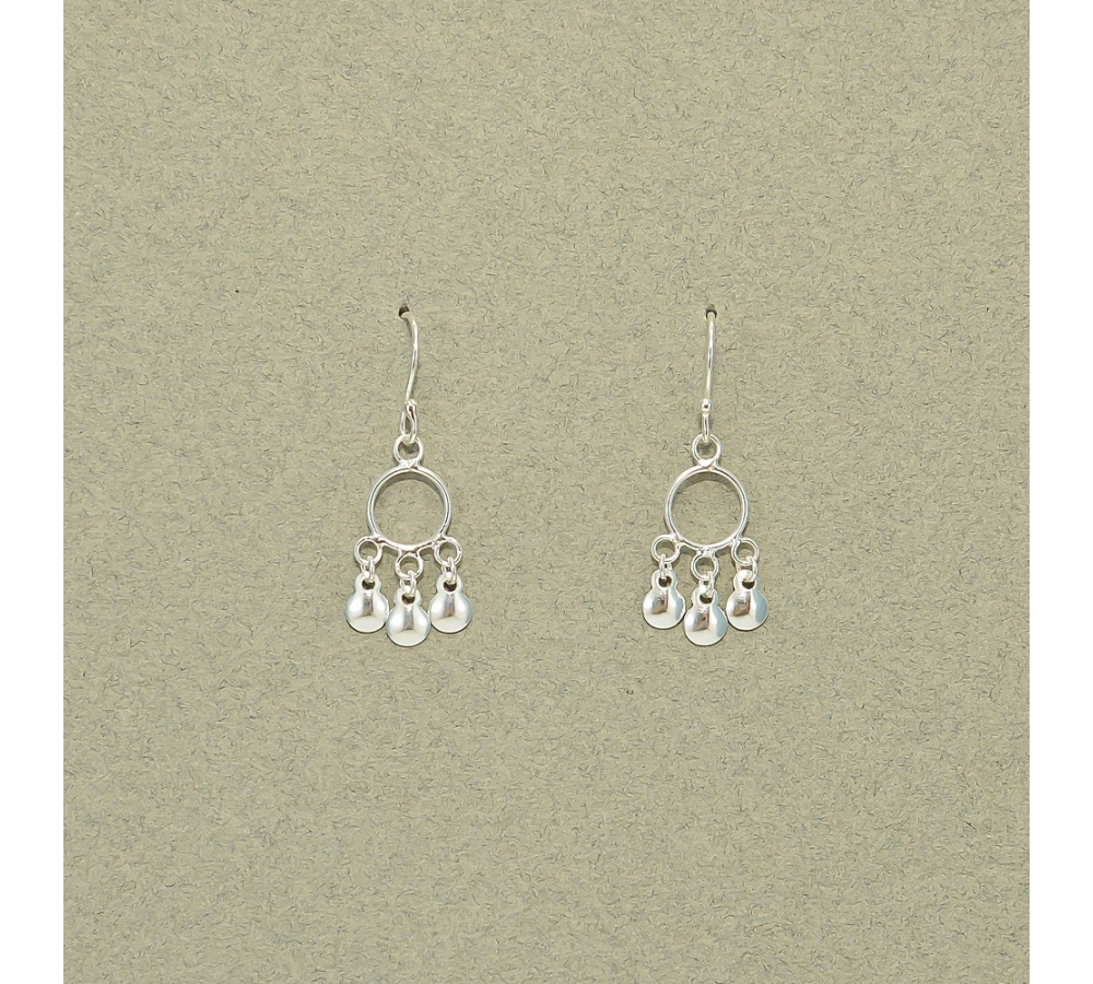 S0344 Plain Silver Earring S0344 Plain Silver Earring