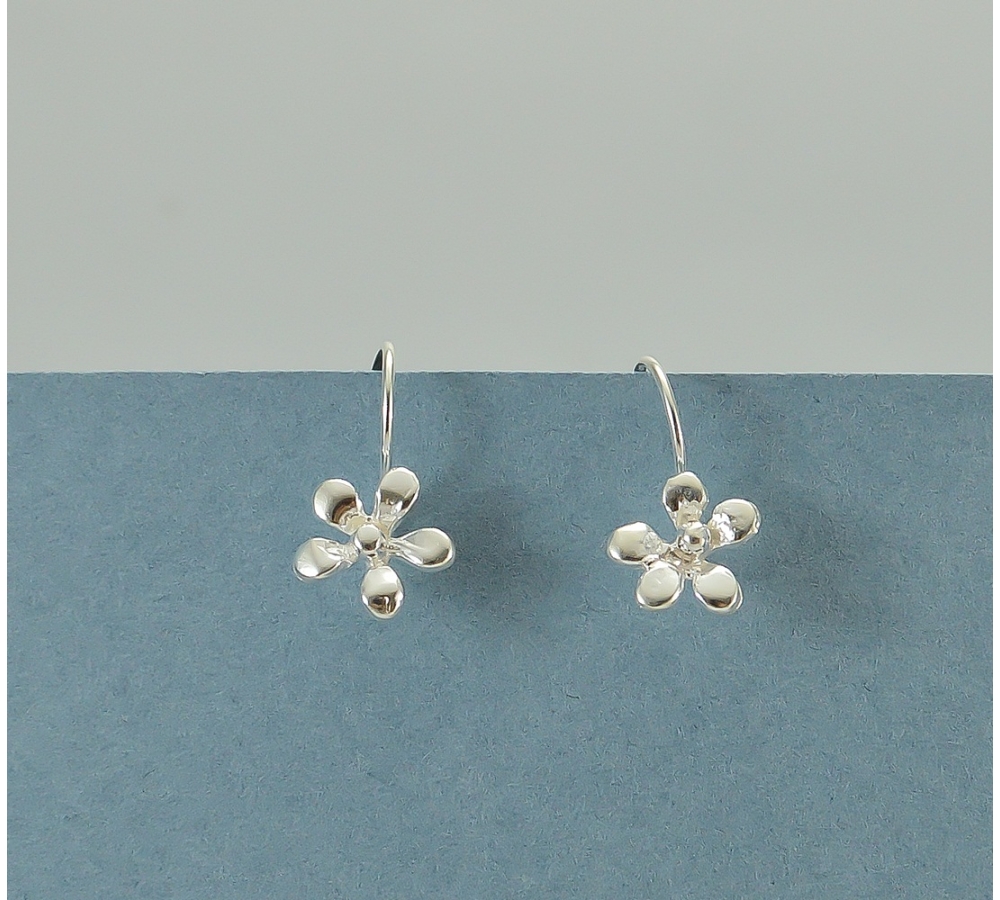 S0343 Plain Silver Earring S0343 Plain Silver Earring