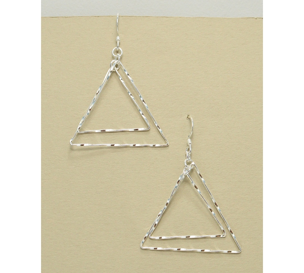 S0336 Plain Silver Earring S0336 Plain Silver Earring