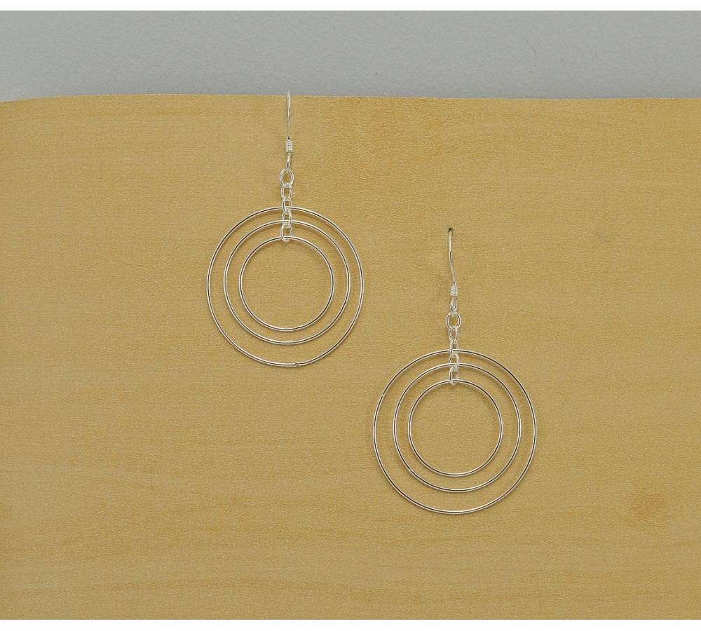 S0329 Plain Silver Earring S0329 Plain Silver Earring