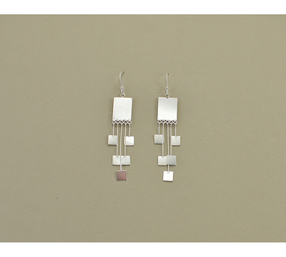 S0326 Plain Silver Earring S0326 Plain Silver Earring