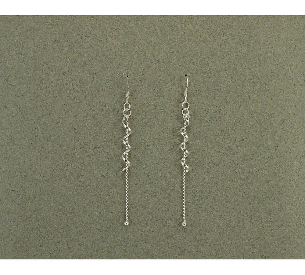 S0327 Plain Silver Earring S0327 Plain Silver Earring