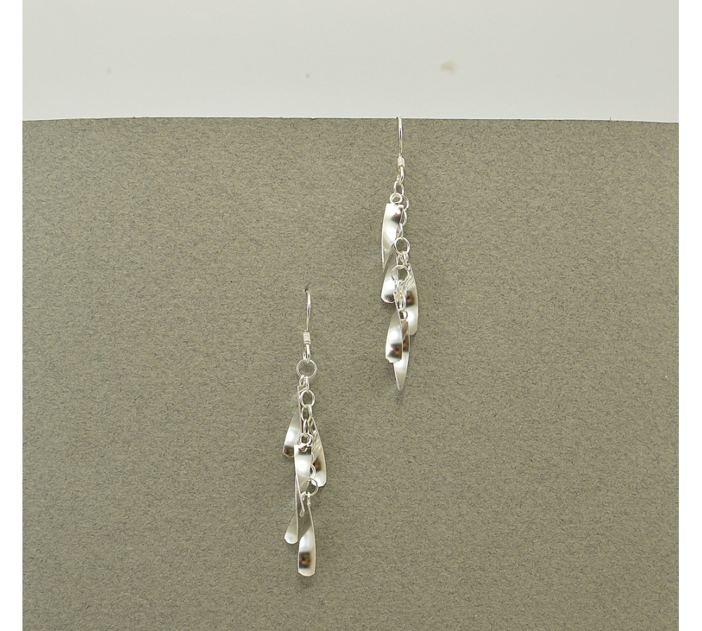 S0319 Plain Silver Earring S0319 Plain Silver Earring