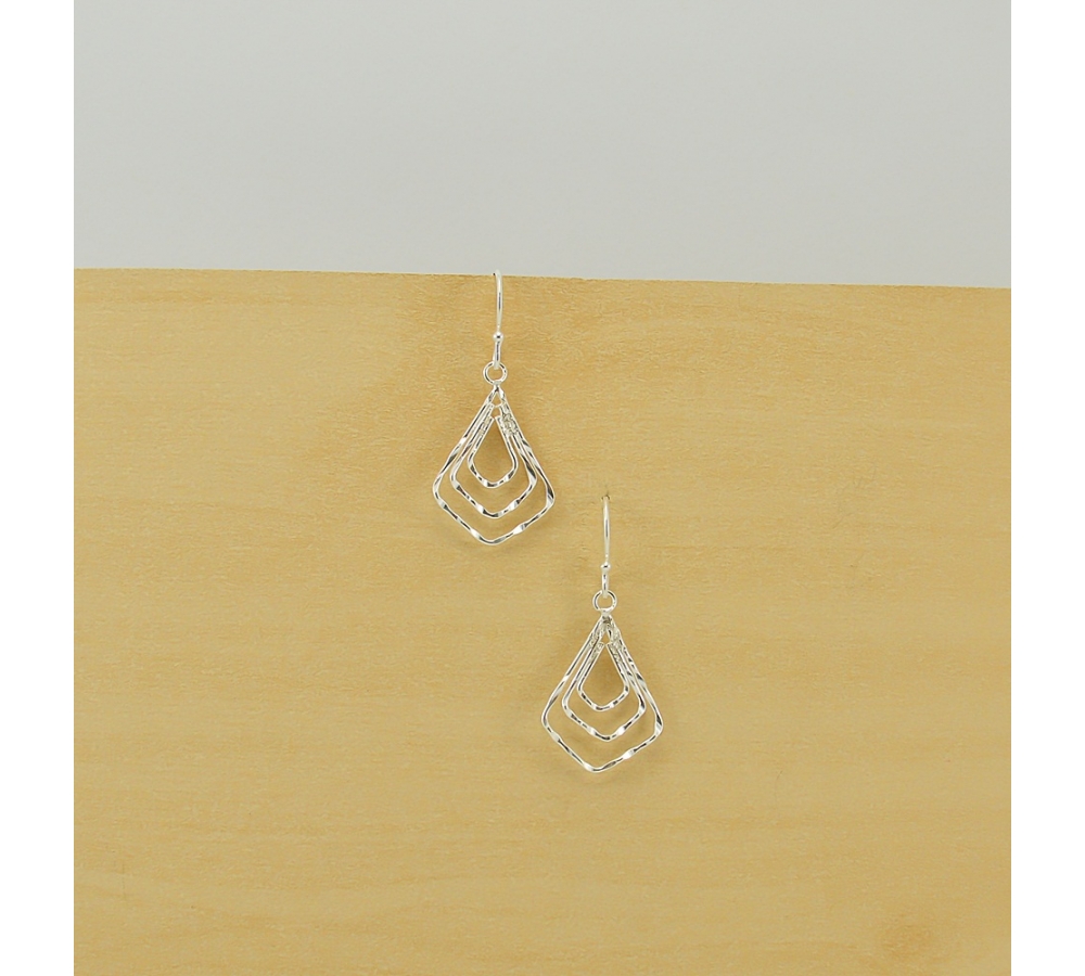 S0317 Plain Silver Earring S0317 Plain Silver Earring