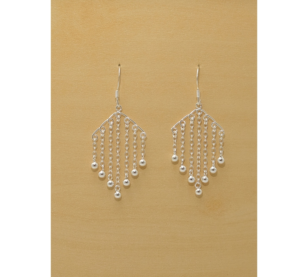 S0313 Plain Silver Earring S0313 Plain Silver Earring