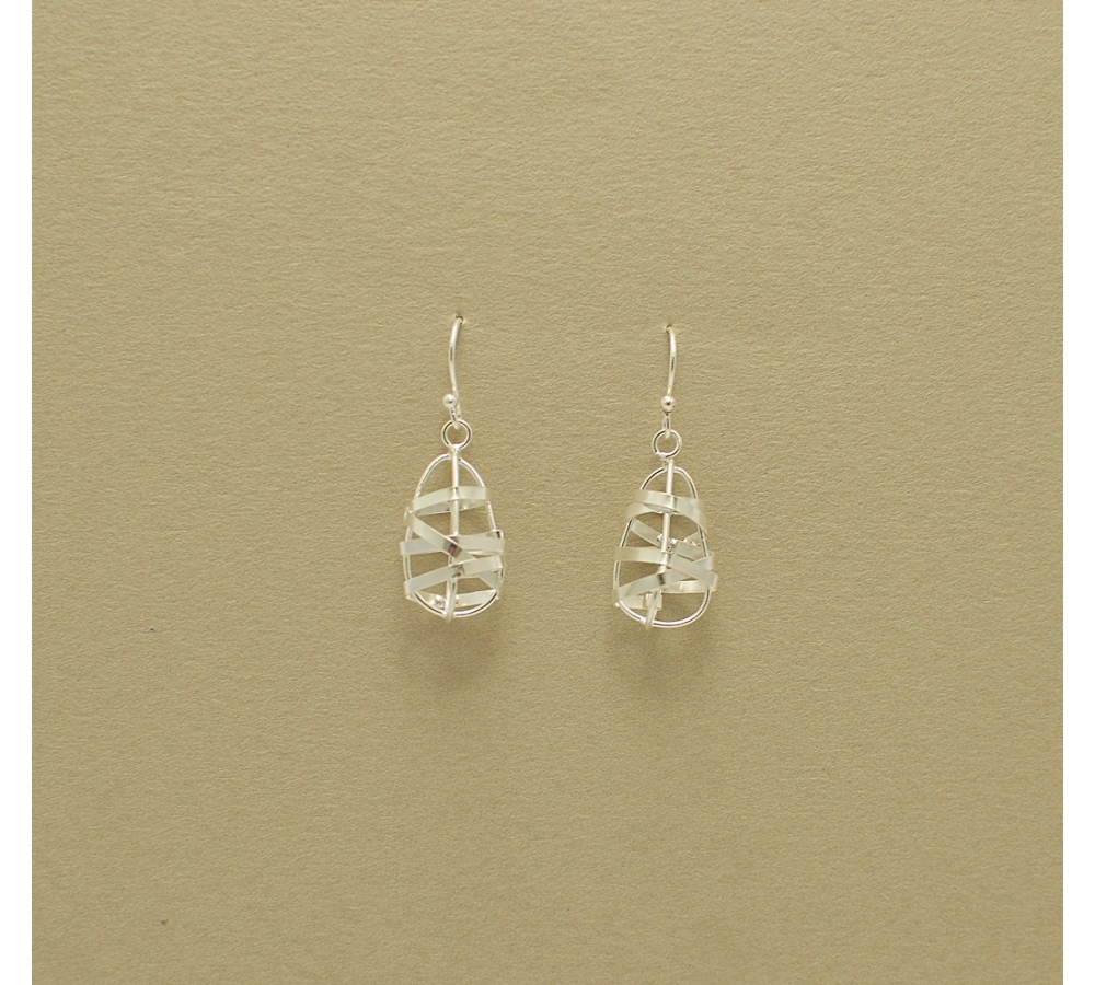 S0311 Plain Silver Earring S0311 Plain Silver Earring