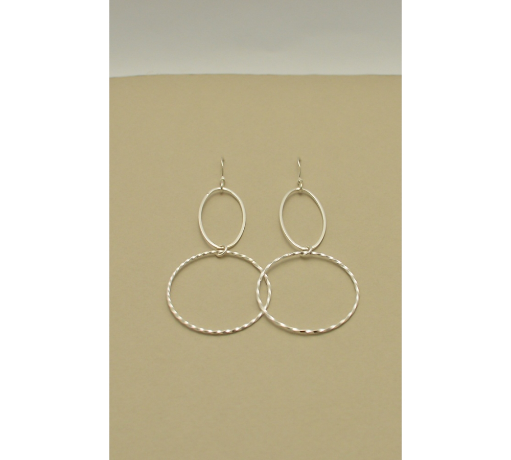 S0306 Plain Silver Earring S0306 Plain Silver Earring