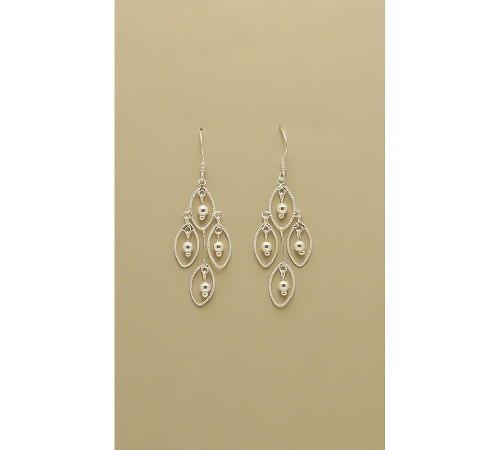 S0305 Plain Silver Earring S0305 Plain Silver Earring