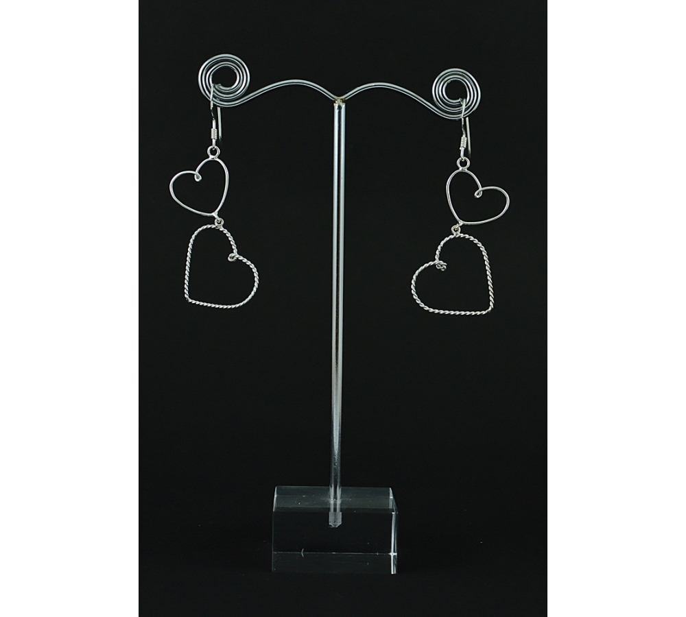 S0301 Plain Silver Earring S0301 Plain Silver Earring