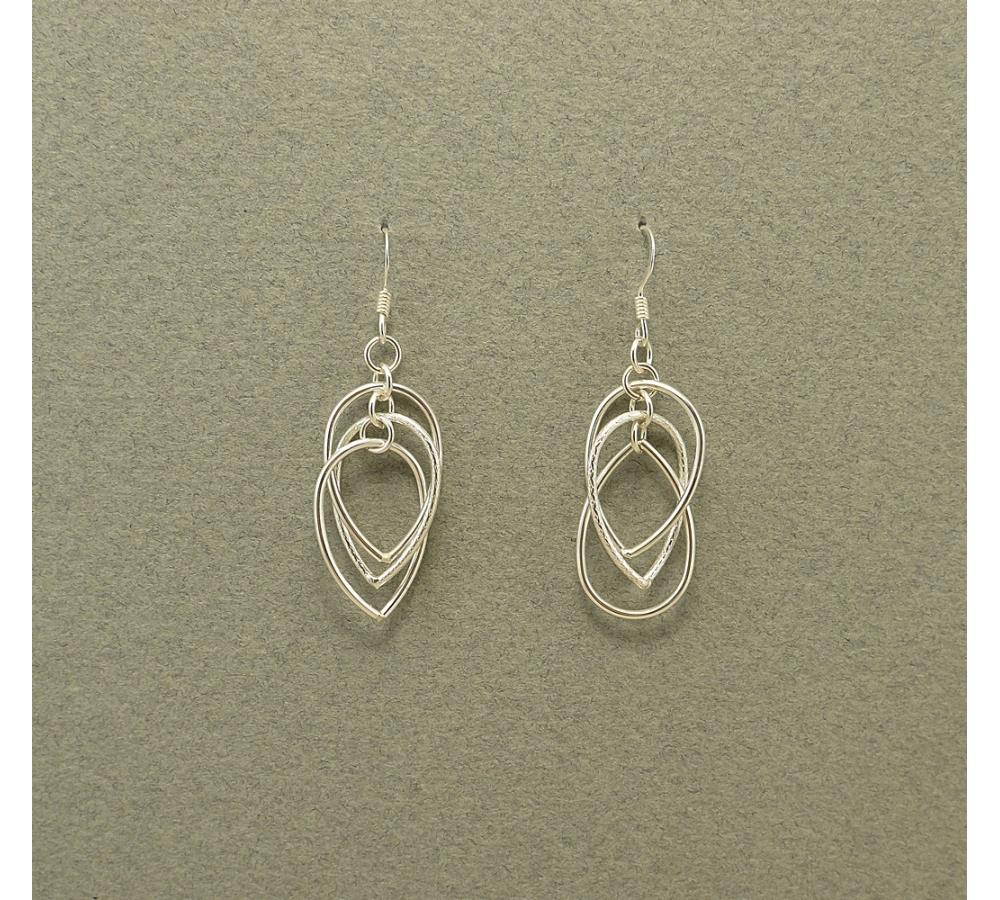 S0302 Plain Silver Earring S0302 Plain Silver Earring