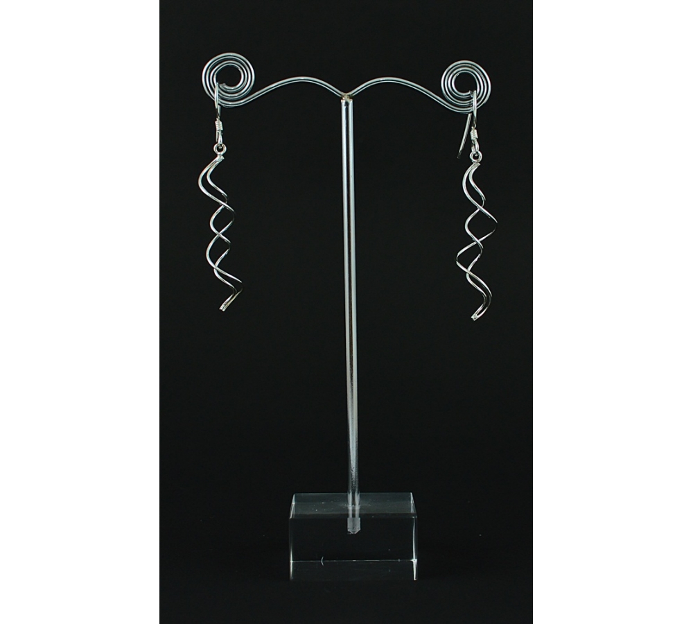 S0299 Plain Silver Earring S0299 Plain Silver Earring