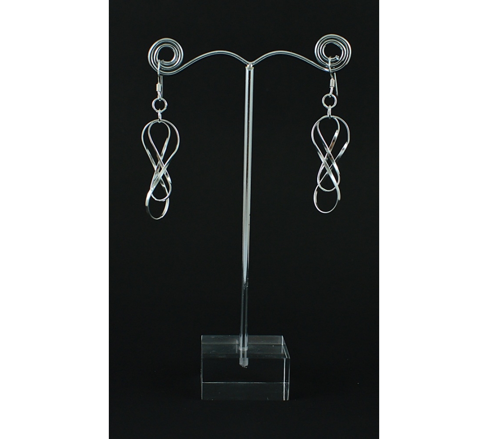 S0295 Plain Silver Earring S0295 Plain Silver Earring