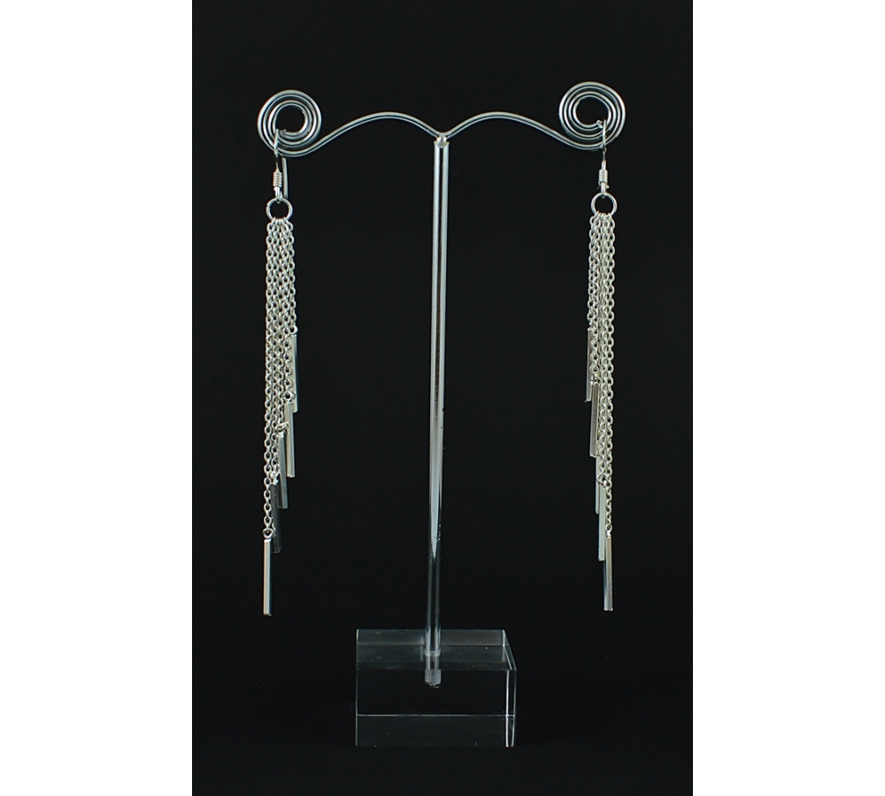 S0294 Plain Silver Earring S0294 Plain Silver Earring