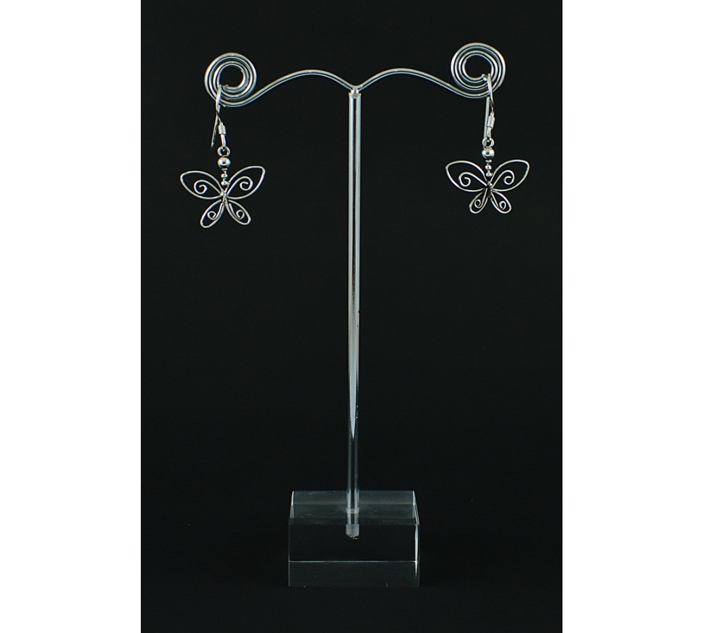S0288 Plain Silver Earring S0288 Plain Silver Earring