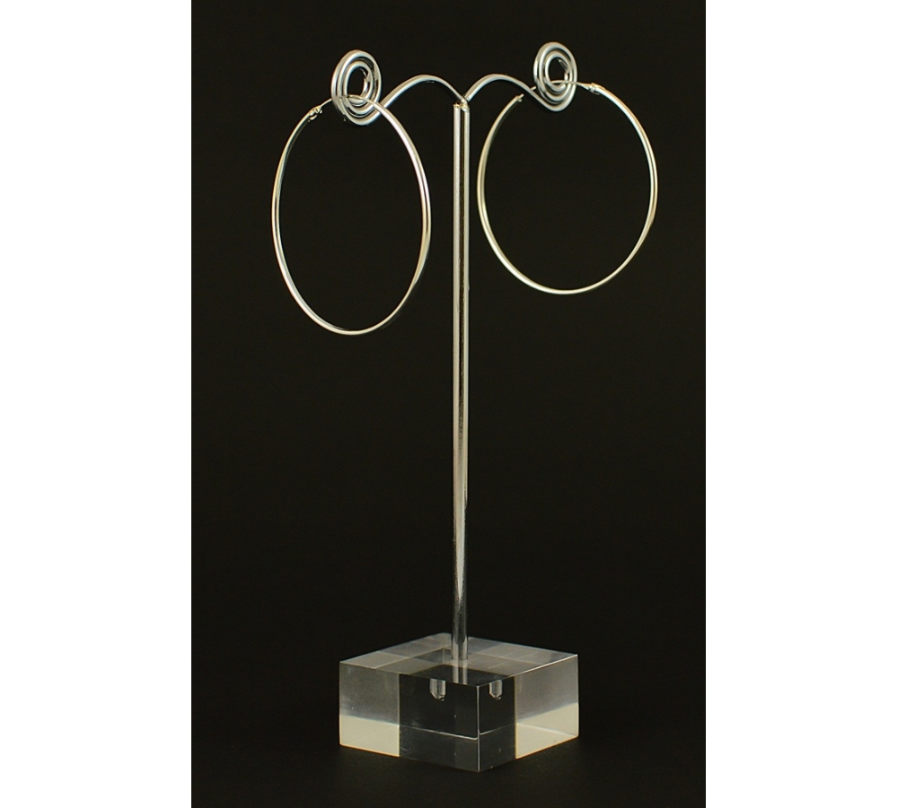 S0285 Plain Silver Earring S0285 Plain Silver Earring