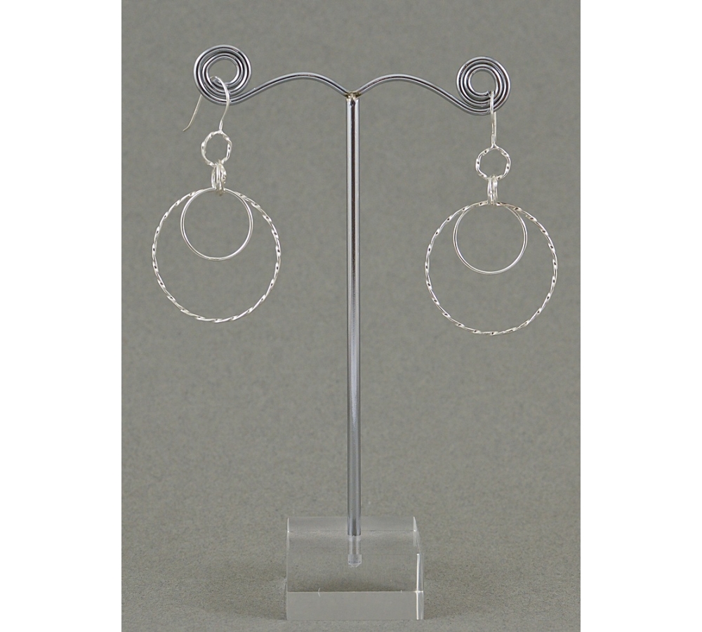 S0273 Plain Silver Earring S0273 Plain Silver Earring