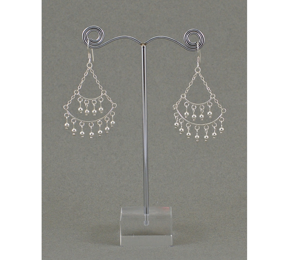 S0271 Plain Silver Earring S0271 Plain Silver Earring