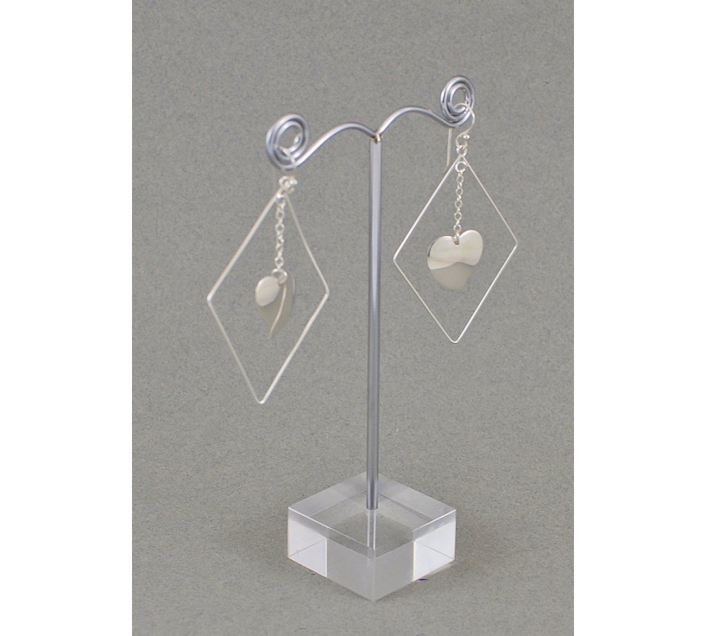 S0268 Plain Silver Earring S0268 Plain Silver Earring