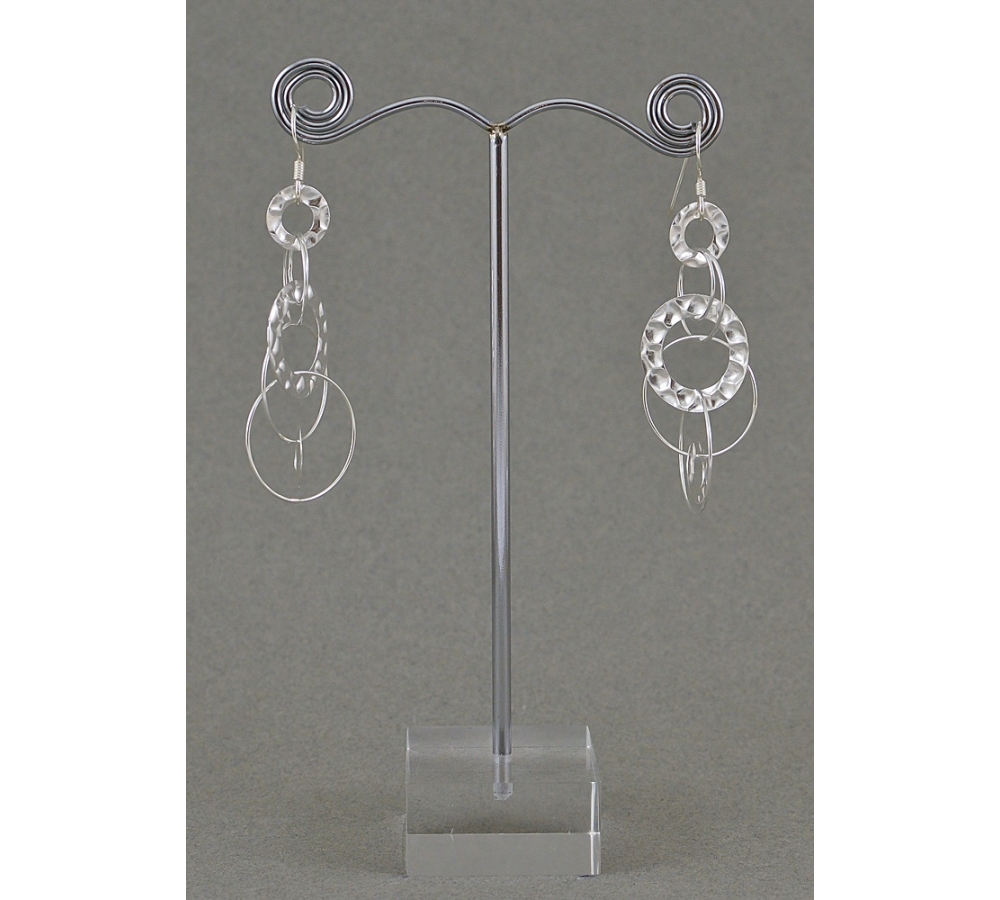 S0267 Plain Silver Earring S0267 Plain Silver Earring