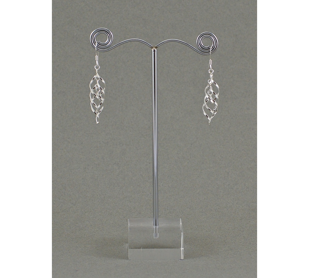 S0266 Plain Silver Earring S0266 Plain Silver Earring