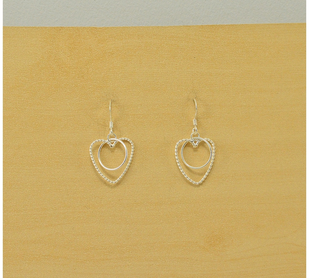 S0264 Plain Silver Earring S0264 Plain Silver Earring