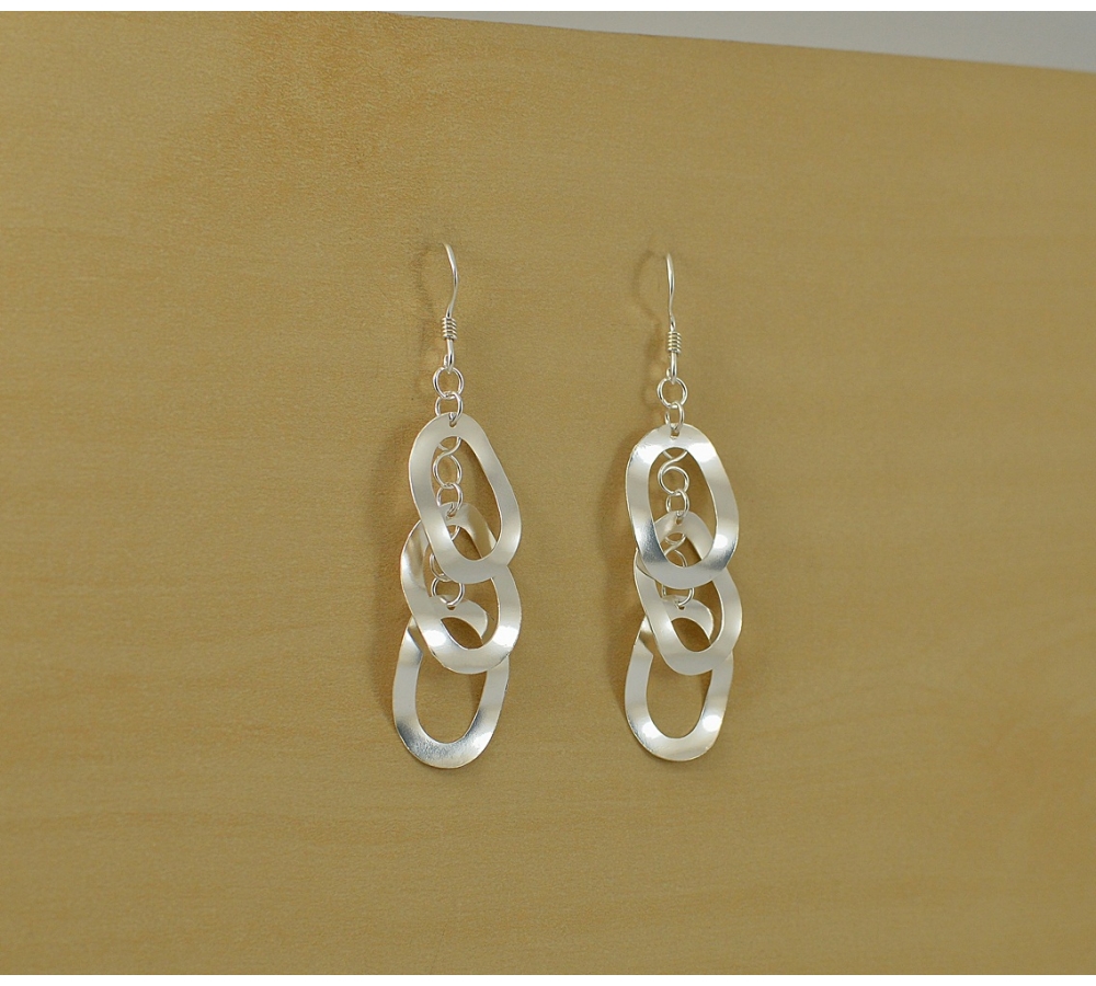 S0235 Plain Silver Earring S0235 Plain Silver Earring