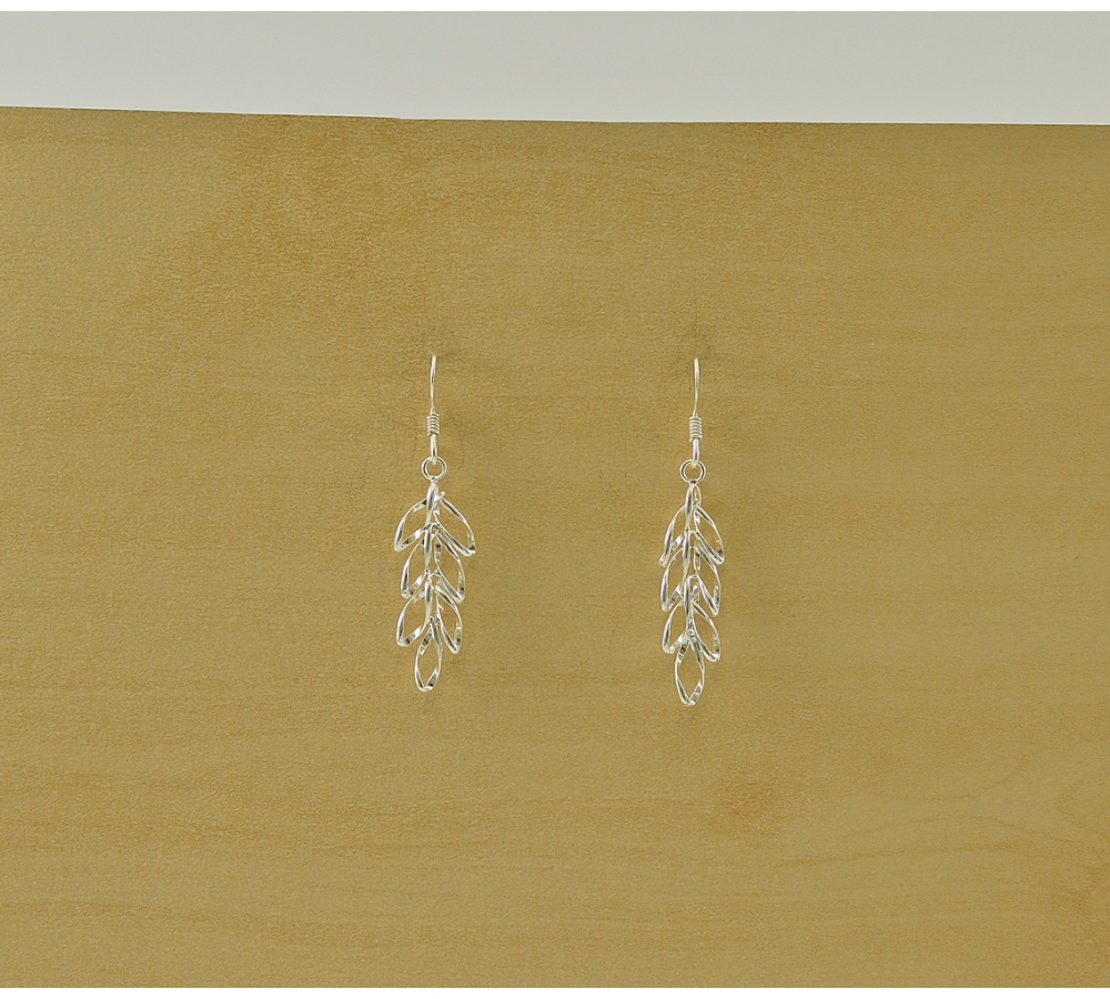 S0232 Plain Silver Earring S0232 Plain Silver Earring