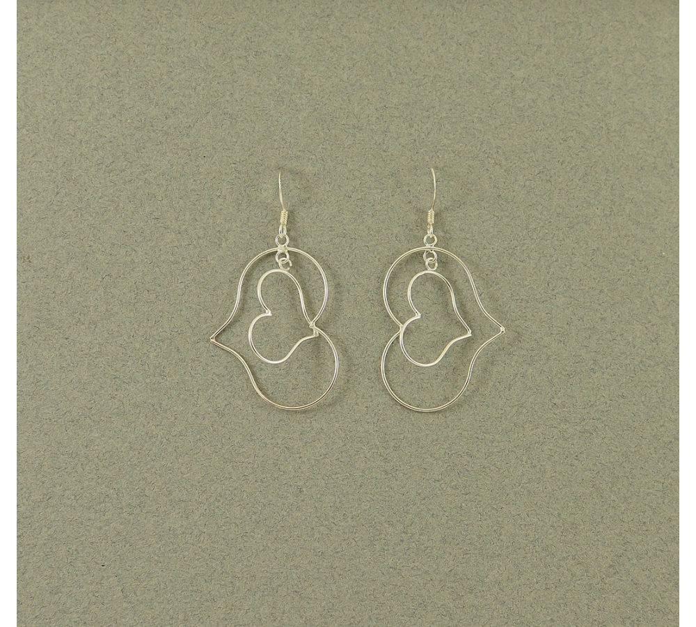 S0231 Plain Silver Earring S0231 Plain Silver Earring