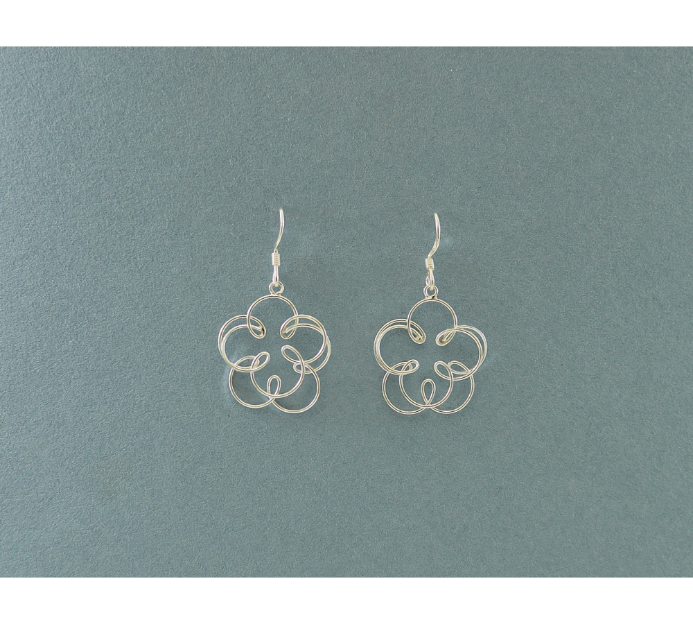 S0220 Plain Silver Earring S0220 Plain Silver Earring