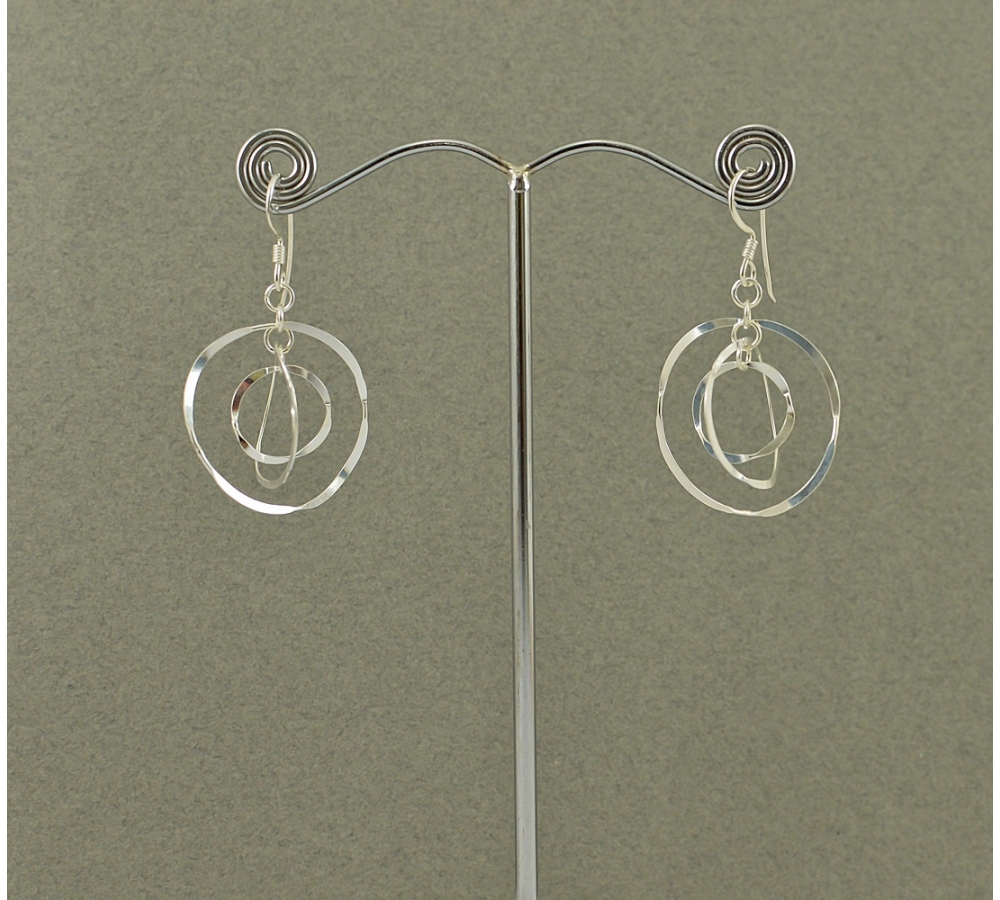 S0207 Plain Silver Earring S0207 Plain Silver Earring