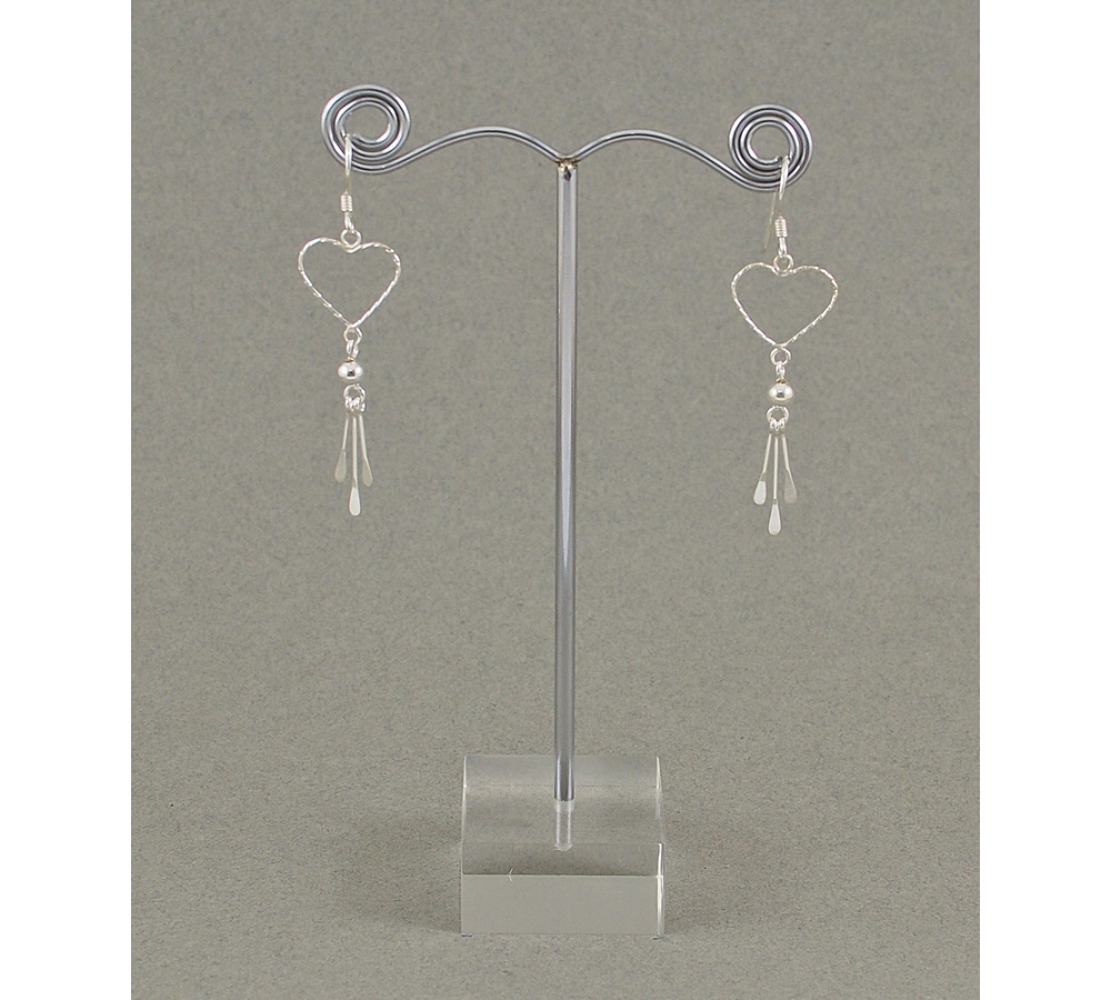 S0205 Plain Silver Earring S0205 Plain Silver Earring