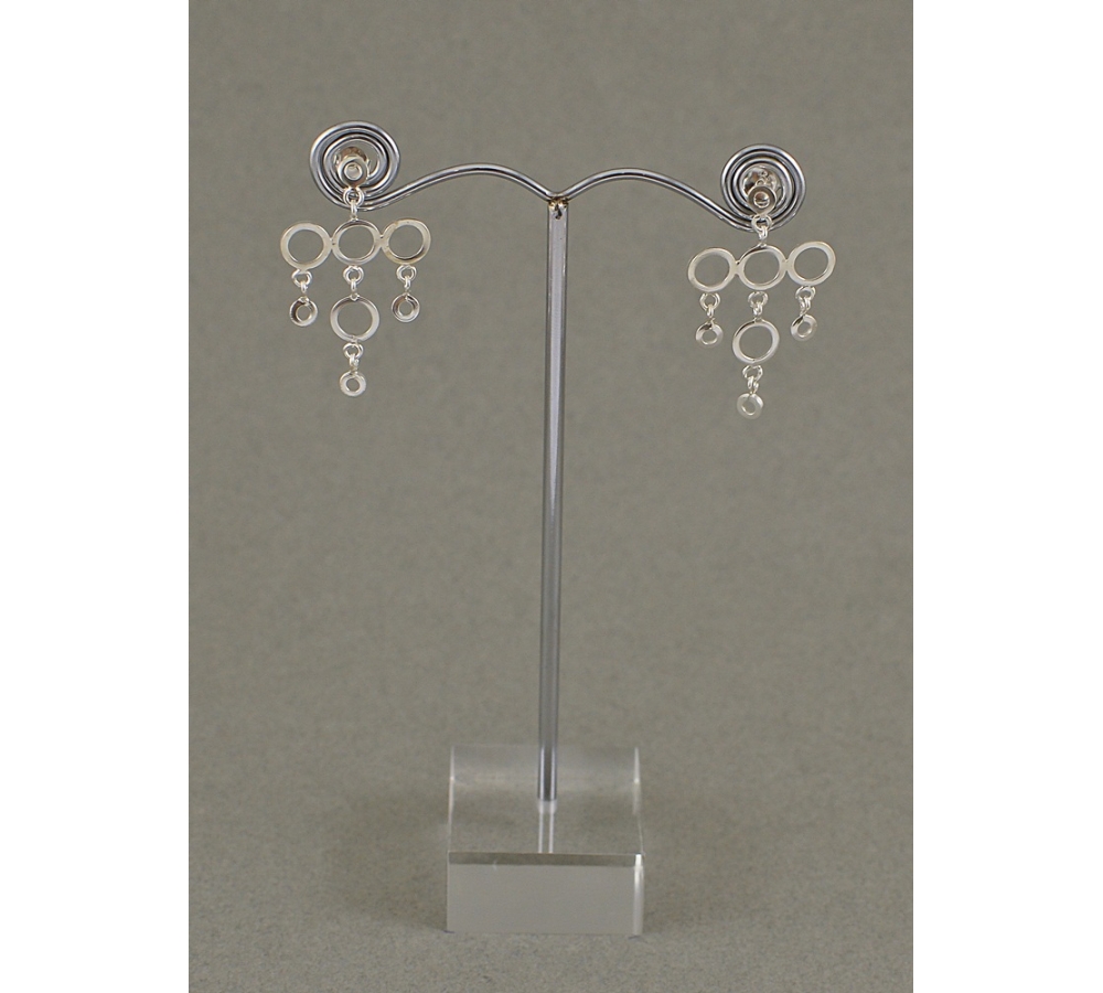 S0200 Plain Silver Earring S0200 Plain Silver Earring