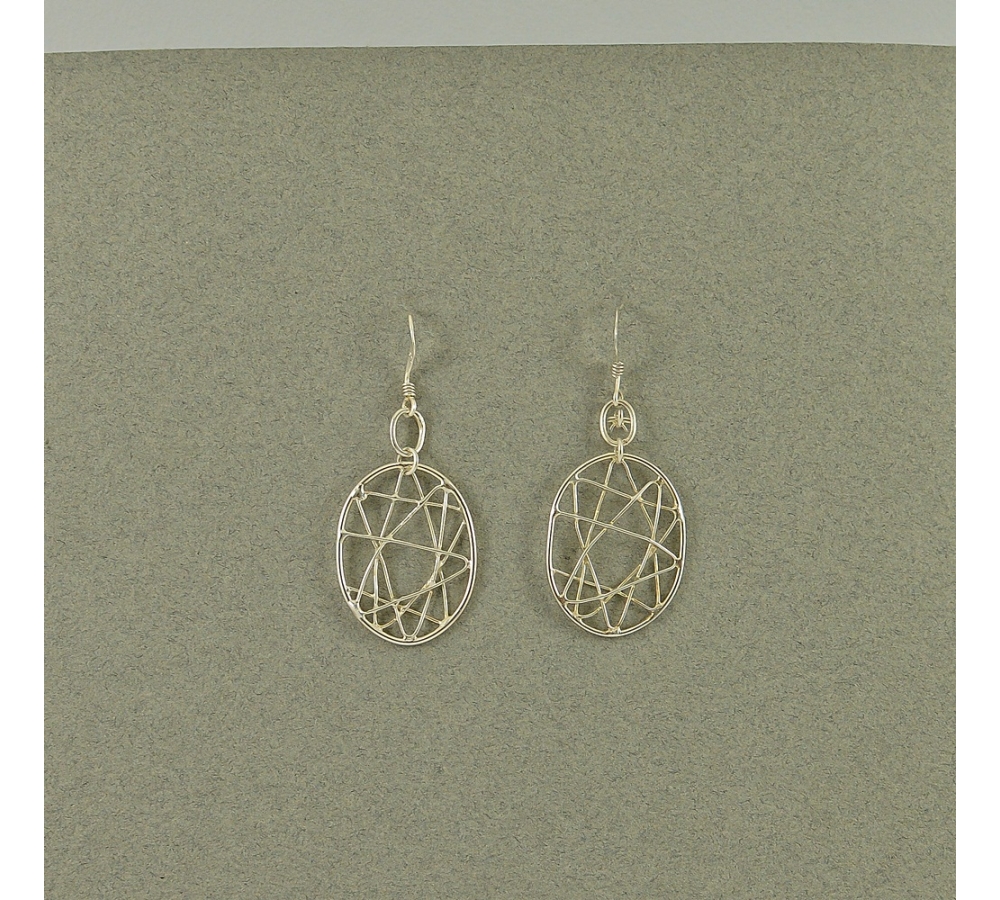S0204 Plain Silver Earring S0204 Plain Silver Earring