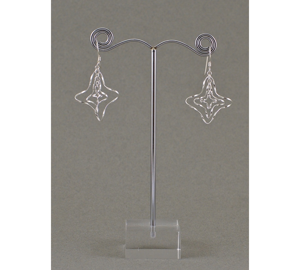 S0193 Plain Silver Earring S0193 Plain Silver Earring