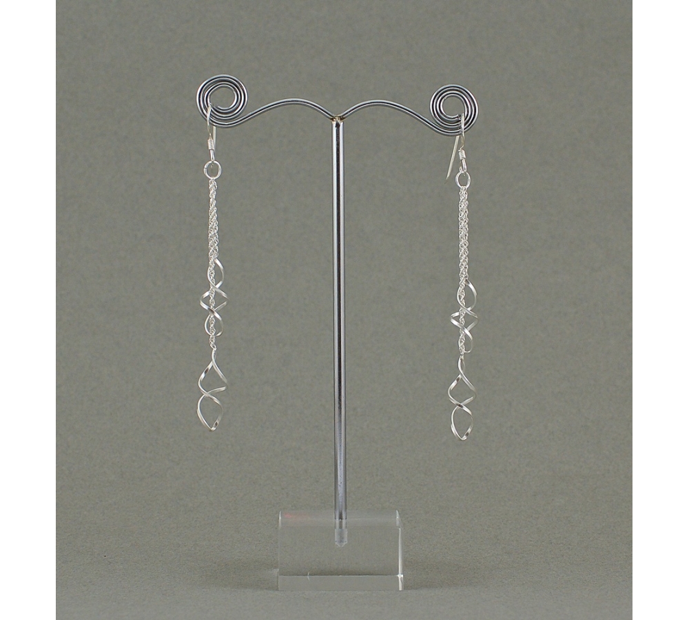 S0192 Plain Silver Earring S0192 Plain Silver Earring