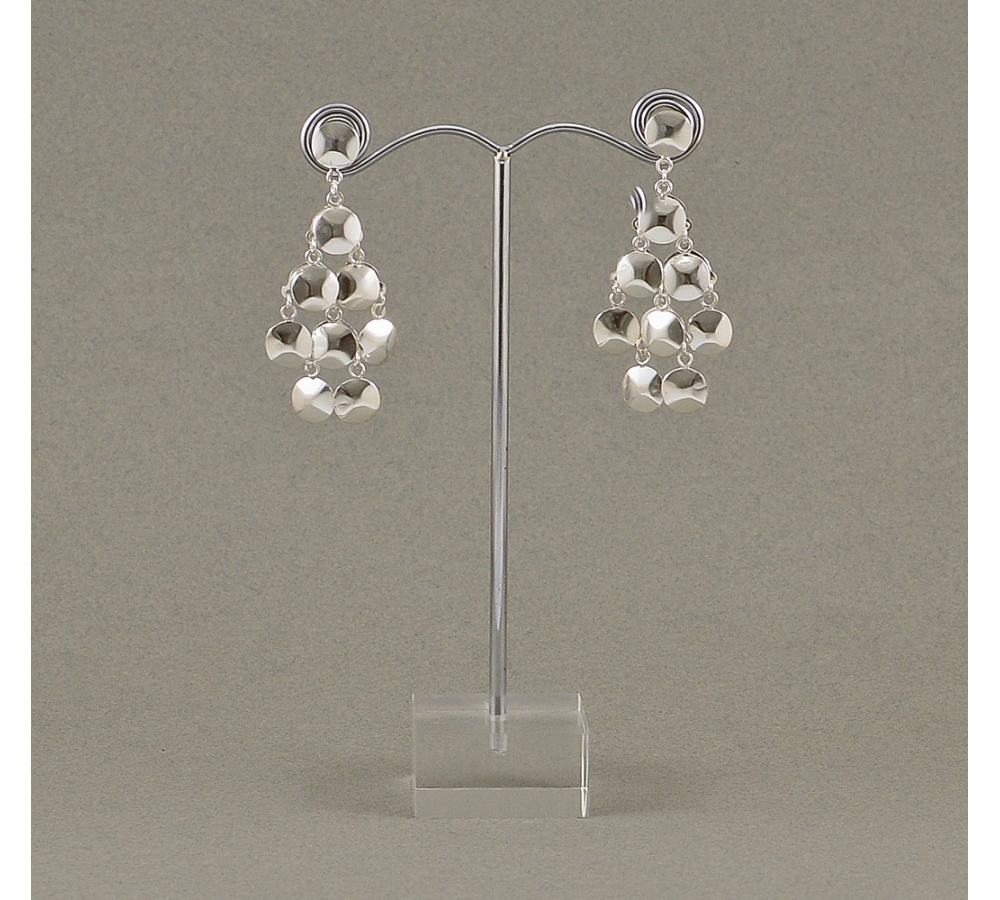 S0181 Plain Silver Earring S0181 Plain Silver Earring