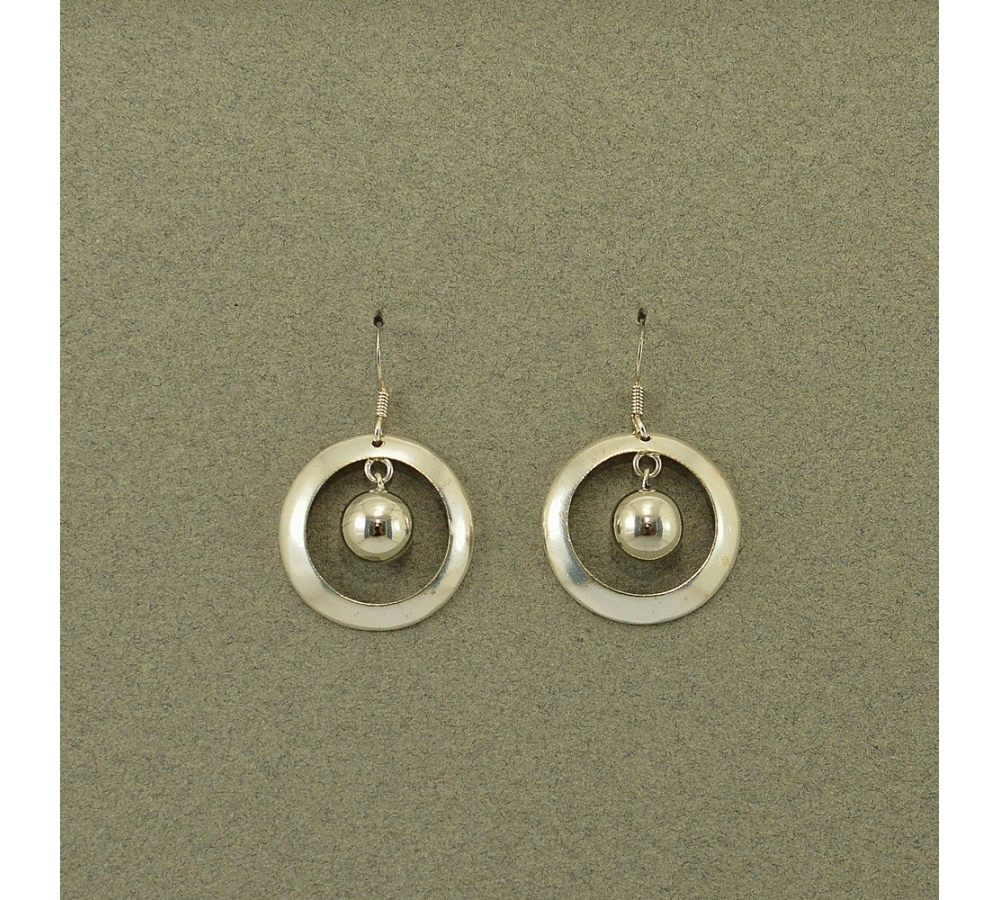 S0180 Plain Silver Earring S0180 Plain Silver Earring